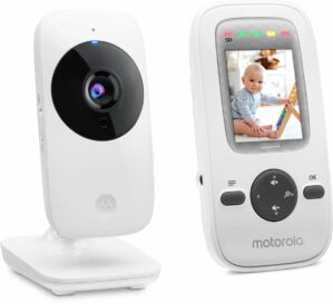 Motorola MBP-481 Babyfoon met camera 2.0" | Wit