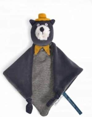 Moulin Roty Knuffeldoek Grijze Kat Les Moustaches