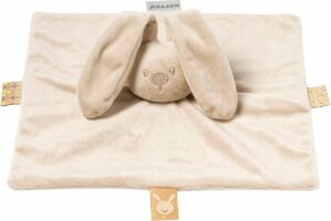 Nattou Konijn Lapidou - Knuffeldoekje - Doudou - 26 x 26 cm - Zand