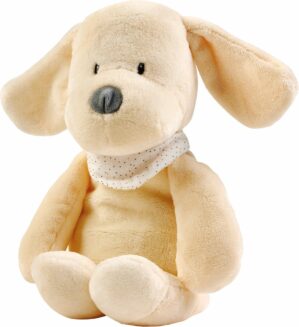 Nattou Sleepy - Knuffel met Nachtlamp - Hond - Vanille - 30 x 20 cm