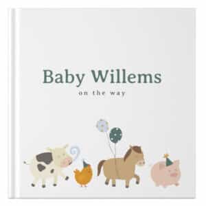 Ontwerp je eigen: Zwangerschapsdagboek - Party Animals