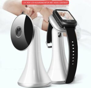 Smart Watch Baby Monitor Babyfoon Draagbare Draadloze Video Baby Nanny Camera - Alarm - Nacht Visie
