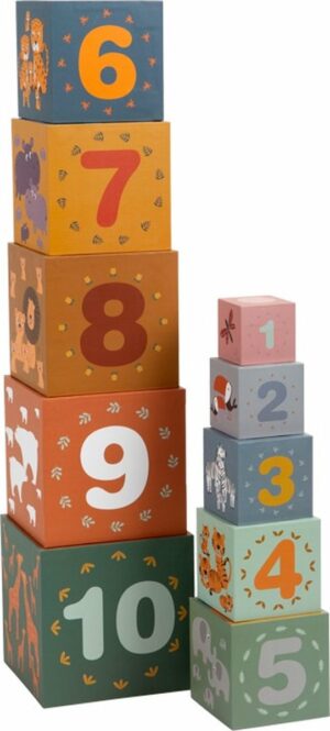 small foot - Stacking Cubes "Safari"