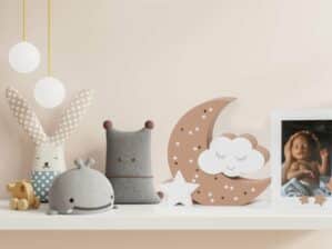 Dooky - Moonlight Frame - Fotolijst met nachtlampje - Hazel