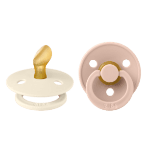 Fopspeen BIBS Anatomical Ivory/Blush 0-6mnd 2st