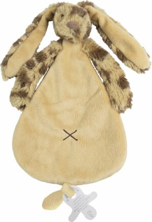 Happy Horse Happy Jubilee Konijn Richie Knuffeldoekje - Beige/Bruin - Baby cadeau