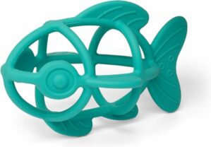 Little L bijtring - Vis - Groen