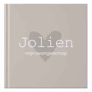 Ontwerp je eigen: Zwangerschapsdagboek - Heart Doodle