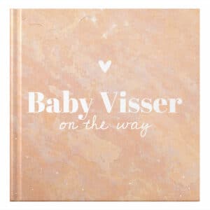 Ontwerp je eigen: Zwangerschapsdagboek - Salmon Stone
