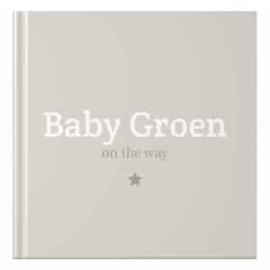 Ontwerp je eigen: Zwangerschapsdagboek - Soft Grey