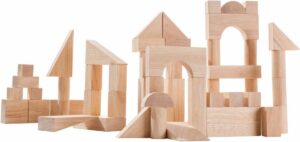 PlanToys Houten Speelgoed 50 blokken