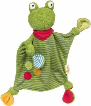 Sigikid Knuffeldoek Kikker Green