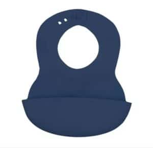 Slabber Siliconen Babyono Navy